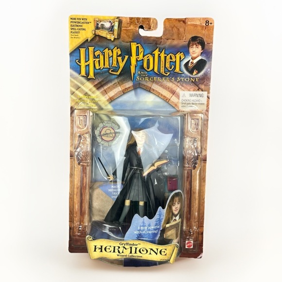 Mattel Other - Gryffindor Hermione Harry Potter The Sorcerer's Stone Wizard Figure Mattel 2001